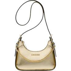 Michael Kors Wilma Small Metallic Crossbody Bag - Pale Gold