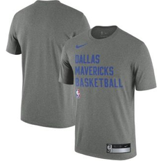 Nike T-shirts Nike Men's Heather Gray Dallas Mavericks 2023/24 Legend Performance Practice T-shirt Heather Gray