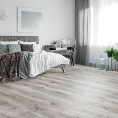 Laminate Flooring Select Surfaces Pearl Gray SpillDefense Laminate Flooring 2 Pack 32.90 sq. ft. total