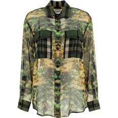 Burberry Shirts Burberry Ferne Check Camouflage Shirt