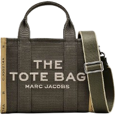 Green Handbags Marc Jacobs The Jacquard Small Tote Bag - Bronze Green
