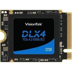 M.2 Hard Drives Visiontek 2TB DLX4 2230 M.2 PCIe 4.0 x4 SSD NVMe