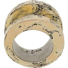 Gold - Unisex Ringe Parts of Four Chasm ring unisex Sterling Silver/18kt Yellow Gold