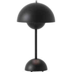&Tradition Flowerpot VP9 Matt Black Table Lamp 11.6"