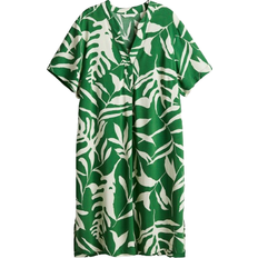 H&M Tunic Dress - Green/Patterned
