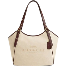 Coach Meadow Shoulder Bag - Gold/Natural Multi