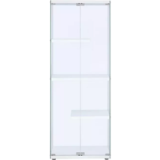 Glass Cabinets Picket House Furnishings Maxwell Clear 25x68"