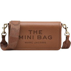 Brown - Leather Handbags Marc Jacobs The Leather Mini Bag - Argan Oil