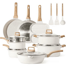 Carote Cookware Sets Carote Nonstick with lid 17 Parts