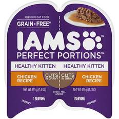 IAMS Cats Pets IAMS Portions Grain Free Chicken Recipe Cuts