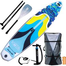RAVE Sports SUP RAVE Sports KOTA Borealis Inflatable Stand-Up Paddleboard Package