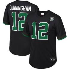 Mitchell & Ness Sports Fan Products Mitchell & Ness Men's Randall Cunningham Black Philadelphia Eagles Retired Player Name Number Top