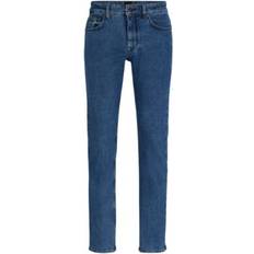 Hugo Boss Men Pants & Shorts Hugo Boss Men's Comfort-Stretch Slim-Fit Jeans Blue
