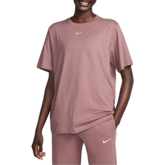 Nike Women T-shirts Nike Sportswear Essential Women's T-shirt - Smokey Mauve/White