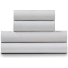 Bed Sheets Ella Jayne Bamboo Deep-Pocket Bed Sheet Silver (243.8x205.7)