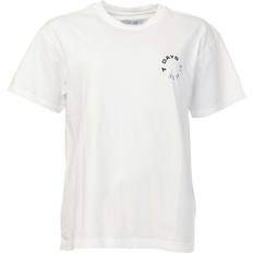 T-skjorter & Singleter 7 Days Active Organic Logo Tee - White