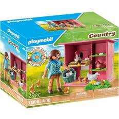 Plastikspielzeug Spielsets Playmobil Hen House 71308