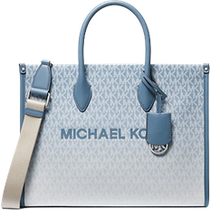 Michael Kors Bags on sale Michael Kors Mirella Medium Ombré Logo Tote Bag - Denim