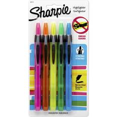 Pencils Sharpie Accent Retractable Highlighters 5-pack