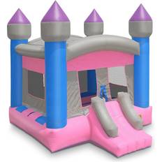 Plastic Bouncy Castles Cloud 9 Commercial Grade Princess Castle Bounce House