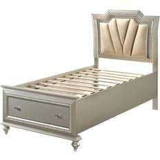 Built-in Storages - Twin Bed Frames Acme Furniture Kaitlyn Collection 27240T Twin