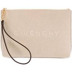 Cosmetic Bags Givenchy Logo Canvas Travel Pouch