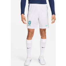 Nike Pants & Shorts Nike Brazil 2024 Stadium Away Men's Dri-FIT Football Replica Shorts White Polyester
