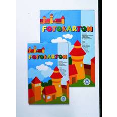Seiden- & Krepppapier Folia Fotokarton farbsortiert 300 g/qm 10 Blatt