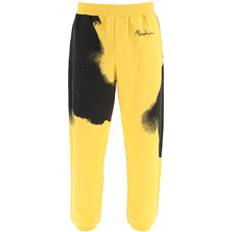 Moschino Clothing Moschino Graphic Print Jogger Pants With Logo