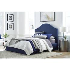 Modus Furniture Sur King-Size Upholstered Skirted Frame Bed