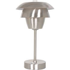 ETC-Shop Touch Brushed Steel Tischlampe 31cm