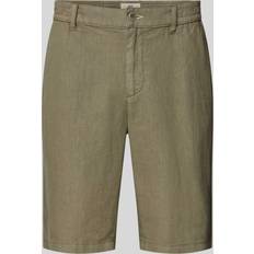 Leinen Shorts Brax Herren Bermuda Style BALU, Khaki, Gr