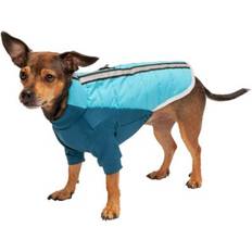 FurHaven Dog Clothes - Dogs Pets FurHaven Pro-Fit Dog Coat, Aquamarine, X-Small