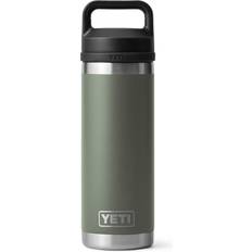 Water Bottles Yeti Rambler with Chug Cap Camp Green 18fl oz