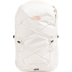 The north face jester backpack The North Face Women’s Jester Luxe Backpack - Gardenia White/Burnt Coral Metallic