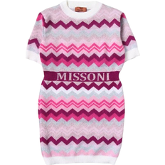 Wool Dresses Children's Clothing Missoni Kid's Wool Blend Dress - Pink