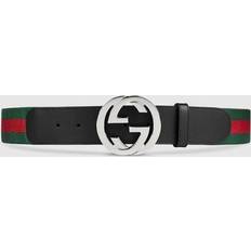 Gucci Belts Gucci Web Belt With Buckle