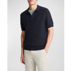 Men - Turtleneck Sweaters Vince Men's Crafted Rib Johnny Collar Shirt