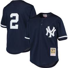 Mitchell & Ness Sports Fan Products Mitchell & Ness Youth Derek Jeter Navy York Yankees Cooperstown Collection Batting Practice Jersey