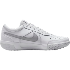 Women Racket Sport Shoes Nike Court Air Zoom Lite 3 W - White/Metallic Silver