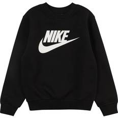 M Sweatshirts Children's Clothing Nike Big Kid's Sportswear Club Fleece Sweatshirt - Black/White (FD2992-010)
