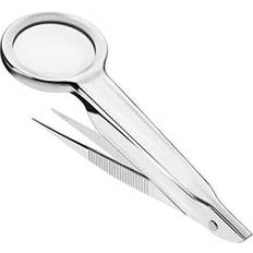 First Aid Only Tweezers with Magnifier