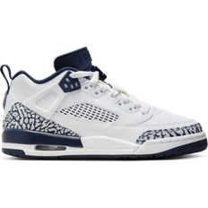 Weiß Sneakers Nike Jordan Spizike Low GS - White/Pure Platinum/Obsidian