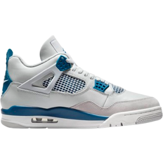 Men - Nike Air Jordan 4 Sneakers Nike Air Jordan 4 Retro M - Off-White/Military Blue/Neutral Grey