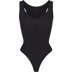 SKIMS Shapewear & Under Garments SKIMS Seamless Sculpt Thong Bodysuit - Onyx