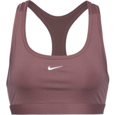 Non-Padded Clothing Nike Swoosh Light Support Women's Non-Padded Sports Bra - Smokey Mauve/White