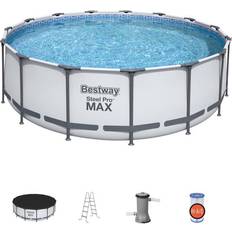 Above ground swimming pools Bestway Steel Pro Max Round Pool Set Ø4.6x1.2m