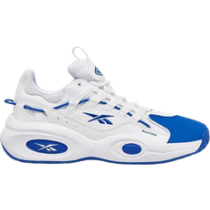 Reebok Unisex Basketball Shoes Reebok Solution Mid - White/Electric Cobalt