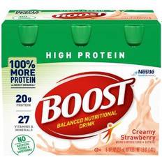 Nestle High Protein Boost Balanced Nutritional Drink Creamy Strawberry