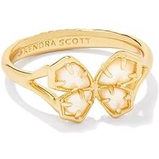 Kendra Scott Rings Kendra Scott Mae Gold Butterfly Cocktail Ring in Golden Abalone